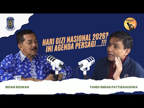 Hari Gizi Nasional 2026?? Ini Agenda PERSAGI Provinsi Jawa Timur!!! | PERSAGI Provinsi Jawa Timur PODCAST Eps. 16